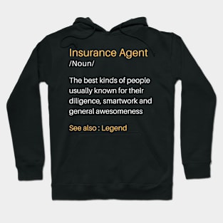 Best Insurance agent Hoodie